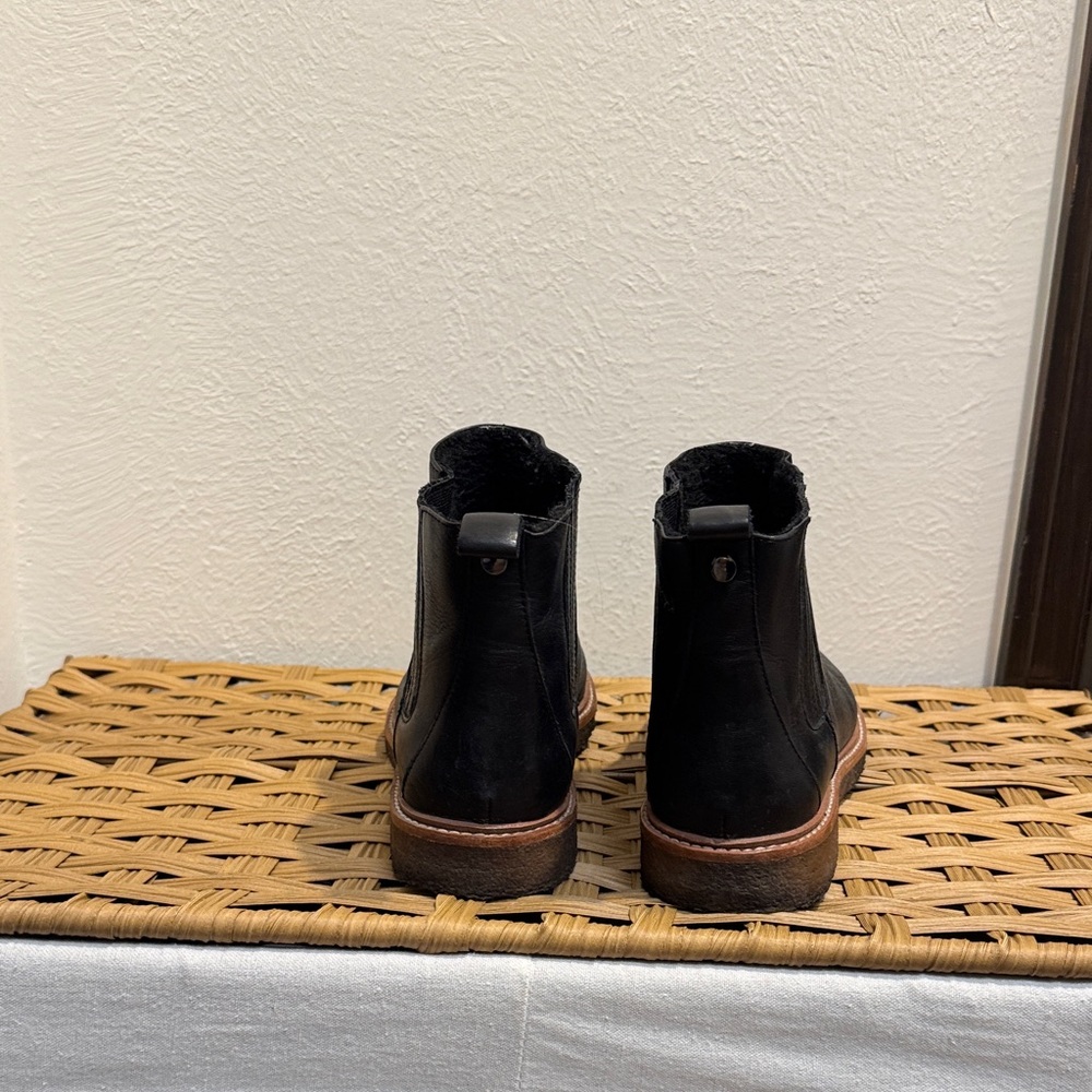 Botkier Black Leather Chelsea Boots - Picture 5 of 6